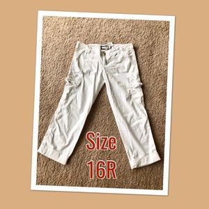 Abercrombie girls cropped pants